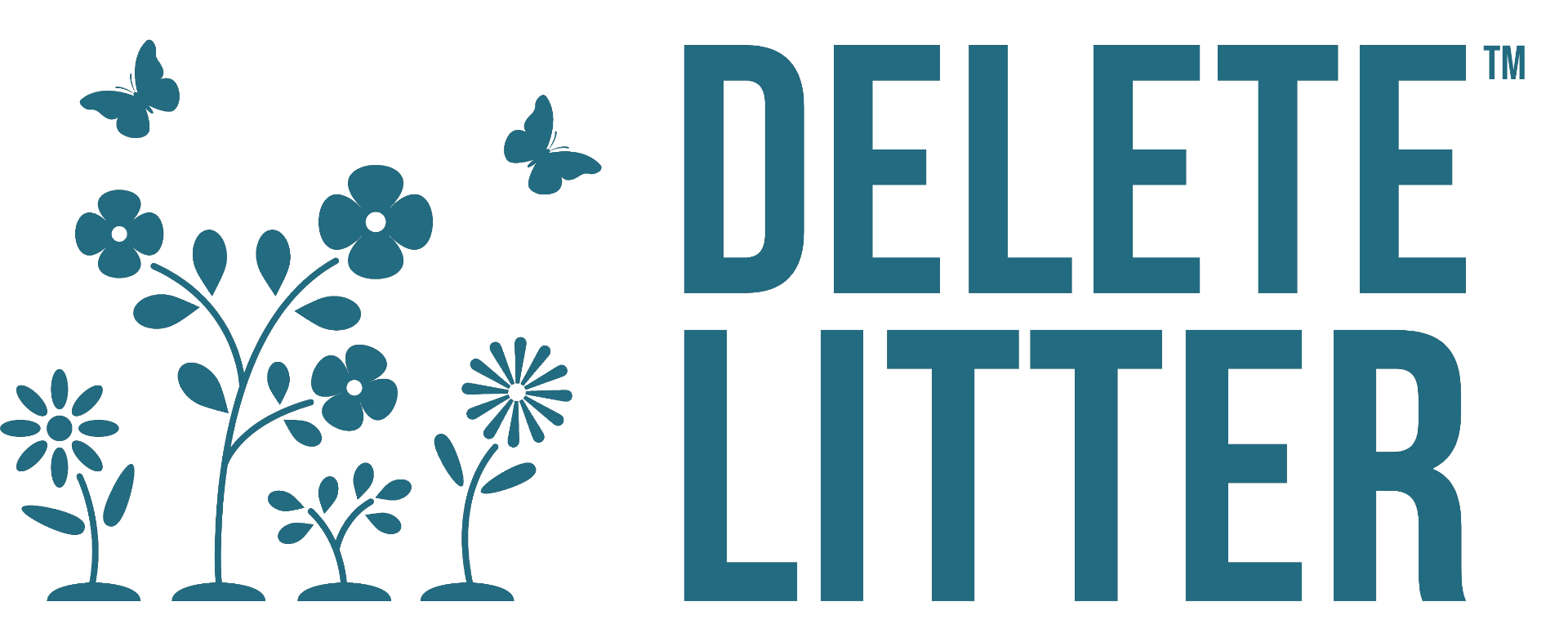 Delete Litter Logo